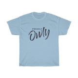 Owly Unisex Heavy Cotton Tee